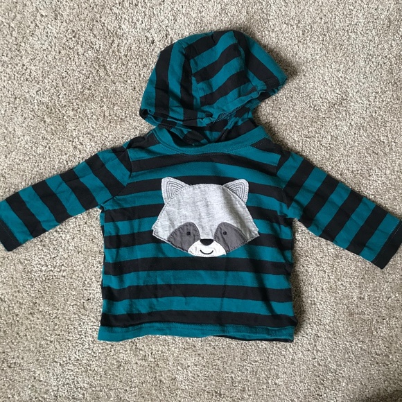 🍁10/10$!! Like New Striped Hoodie - Picture 1 of 4